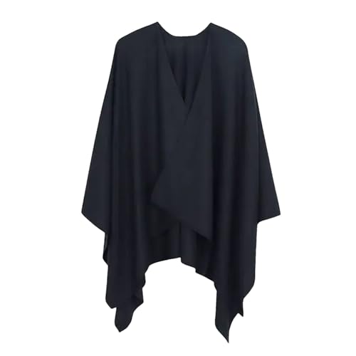 Women Poncho Scarves Women Solid Shawl Cape