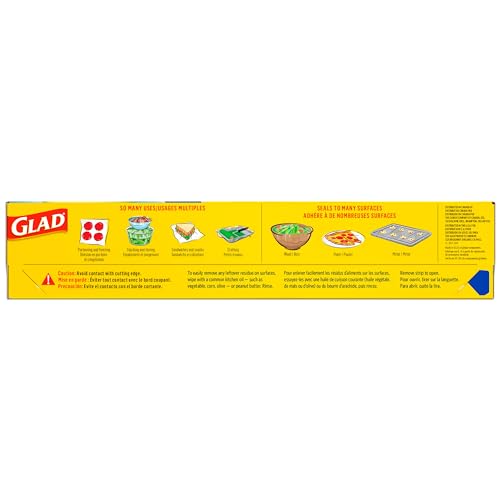 Glad Press'N Seal Food Plastic Wrap, 70 Square Foot Roll (Package May Vary) - image 8