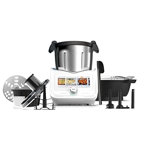 Taurus Trending Cooking 7 - Robot de cocina multifunción programable con Wifi | pantalla táctil 7' | 28 funciones + jarra 4.5L inox | 8 programas | rapida | bascula integrada | accesorios