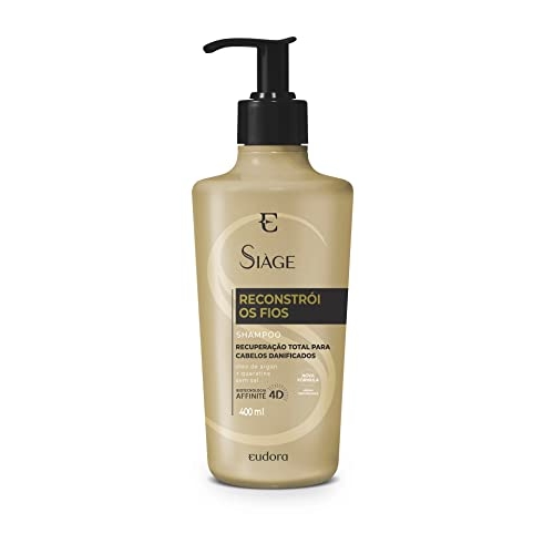 EUDORA SIÀGE SHAMPOO RECONSTRÓI OS FIOS 400ML