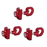 JECOMPRIS Ajustador De Cadena De Bicicleta Plegable Tensor De Cadena Ajustador De Cadena De Bicicleta 3 Uds