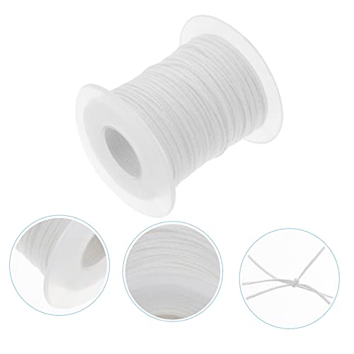 Rollo de Mecha de Algodón Trenzado 61m para Velas DIY miniatura 5