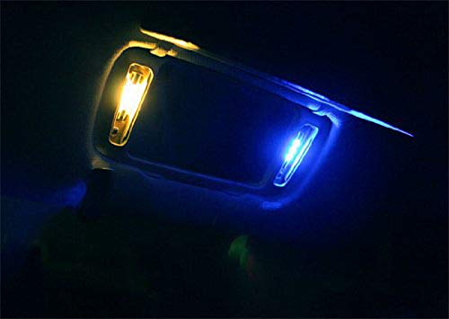 iJDMTOY 3-SMD 29mm 6614F Bombillas LED Ultra Blue miniatura 3