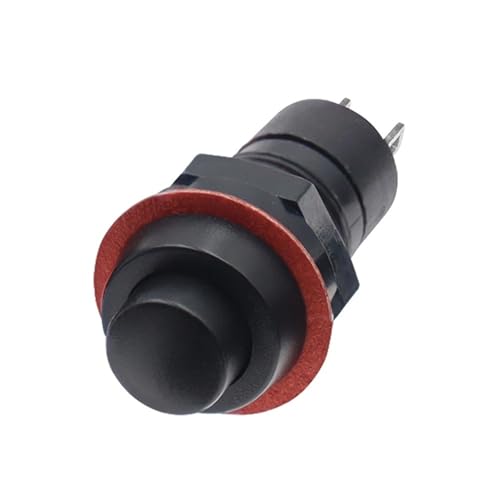 Composant bouton poussoir momentané DS-211 noir 10 mm pour prototypage Arduino