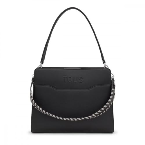TOUS Shopper mediano Audree Saffiano 2002286352 negro