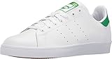 adidas Originals Men's Shoes | Stan Smith Vulc, White/White/Green, (8 M US)