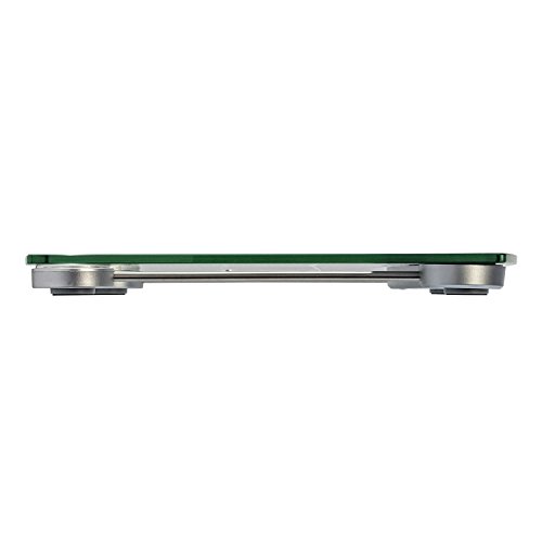 Taylor Precision Products Digital Scales For Body Weight, Extra Highly Accurate 440 Lb Capacity, Unique Blue Lcd, Stainless Steel Accents Glass Platform, 12.4 X 12.4 Inches, Clear #TOP3