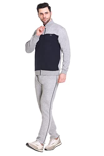 Image of Men Winter Track Suit Cotton Fleece High Neck Set