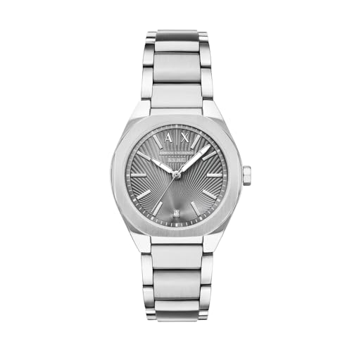 Montre femme Armani Exchange AX6030 le cadeau idéal en acier argenté