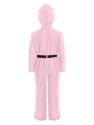 Kids One Pieces Ski Suits Boys Girls' Waterproof Snowsuits with Belt Winter Outdoor Snowboarding Jumpsuits4