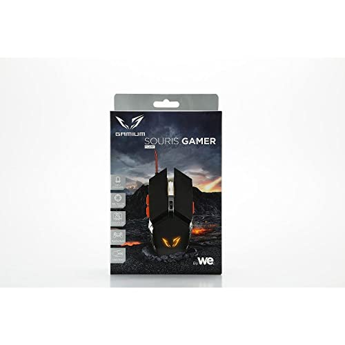 Ratón para videojuegos con 7 config dpi y 8 botones We 6