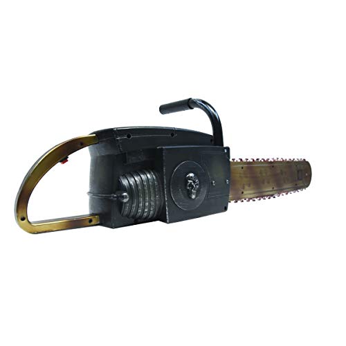 TG,LLC Treasure Gurus Fake Bloody Chainsaw w/Sound Effects Animated Haunted House Prop Halloween Decor Costume Accessory