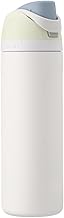 Owala FreeSip Insulated Stainless Steel Water Bottle with Straw for Sports and Travel, BPA-Free, 24oz, Iced Breeze