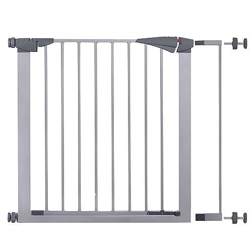 SPRINGOS Griglia di protezione per scale, con prolunga, 86-91 cm, per scale, sistema di serraggio, per porte e finestre, per animali domestici