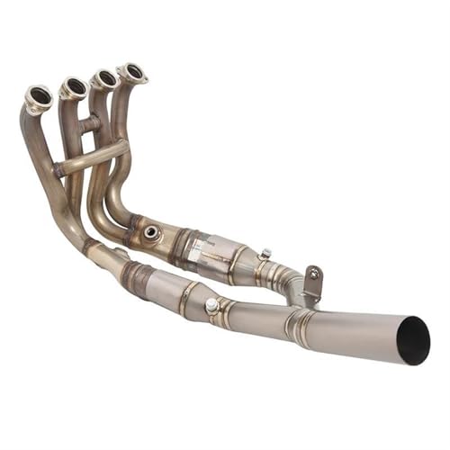 Tuyau d'échappement moto en acier premium pour BMW S1000RR