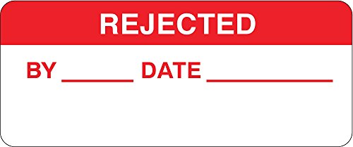 Étiquettes d'inspection Brady 82591 durables pour marquage technique