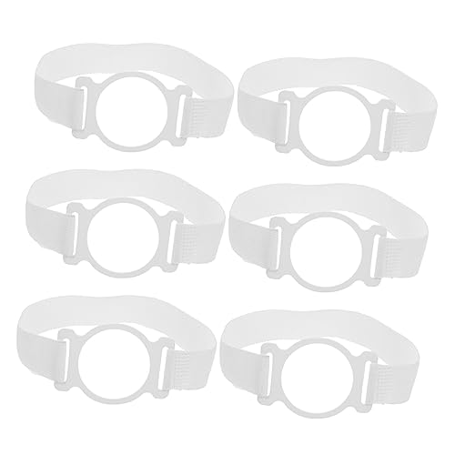 BCOATH 6pcs Accessories Elastic Straps for Moxibustion Fixators for Legs Arms Knees Bands