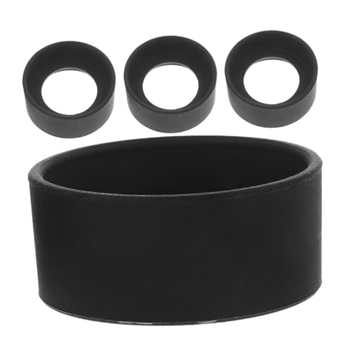 Veemoon Microscope Eyepiece Guards 4pcs Covers Essential Accessory for Safe Observation