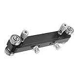 El cuerpo de la herramienta está hecho de aleación de aluminio de alta calidad con alta resistencia, robustez y durabilidad, y no es fácil de dañar. Las ruedas son cojinetes de acero endurecido muy duraderos.