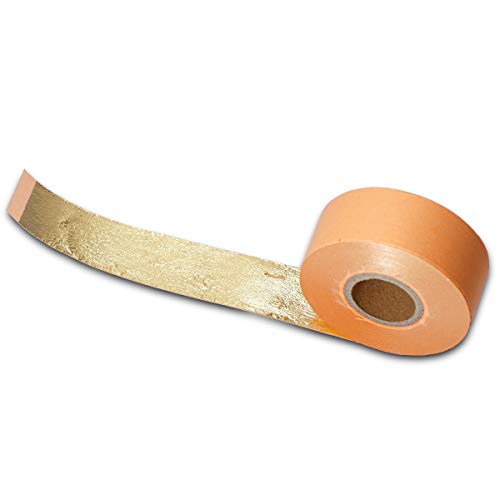 L.A. Gold Leaf: 23k Genuine Gold Roll (67 ft. Long), Loose Leaf - Select Your Width (1/2