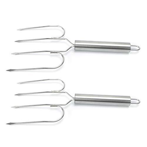Topathy 2 peças/pacote Prático, Seguro, Não tóxico, Durável, Multiextremidade, Garfo de Peru para Gr