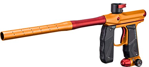 Empire Paintball Mini Gs Paintball Gun W/ 2 Piece Barrel - Dust Orange/Dust Red (17391) #TOP3
