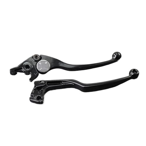 DUEYUU Motorrad-Kupplungs- und Bremshebel Brems- und Kupplungshebel für Suzuki für Katana Motorräder(Schwarz)