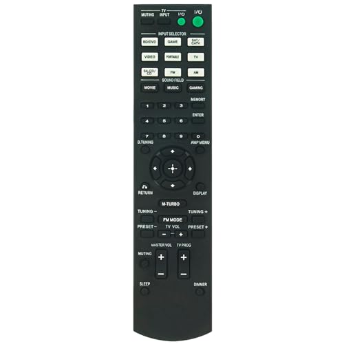 RM-AAU136 Replacement Remote Control Applicable for Sony Home Theatre System HT-M2 HT-M3 HT-M5 HT-M7 STR-KM7 STR-KM5 STR-KM3 STR-KM2 RM-AAU135