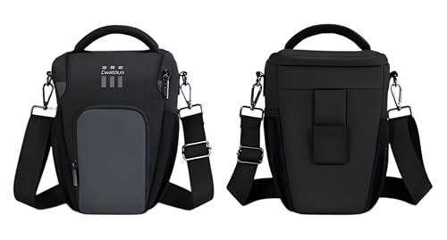 AFGRAPHIC Bolsa de hombro triangular para cámara réflex digital y sin espejo, impermeable, a prueba de golpes, para cámara Fujifilm GFX 100 II, formato medio, sin espejo - imagen 2