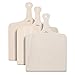 G.a HOMEFAVOR Pelle à Pizza en Bois, Set de 3 Pizza Paddle pour Transférer Pizzas Tartes Pain Gâteau Patisserie