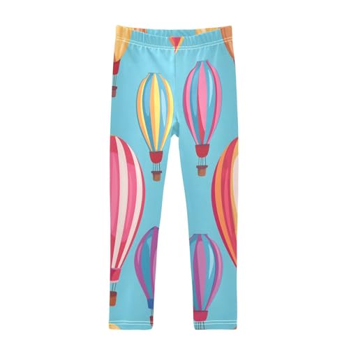 Toddler Girls Leggings Printed Yoga Pants Leggings Hot Air Balloon for Kids