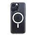 CASETIFY Clear iPhone 15 Pro Max Case [Not Yellowing / 6.6 ft. 3X Military Grade Drop Protection/Compatible with Magsafe] - Clear