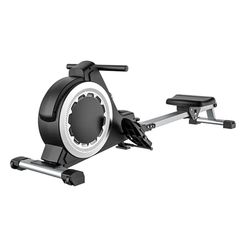 Wioślarz, magnetyczny rower Bluetooth z kompatybilnością z aplikacją, wyświetlacz LCD, pojemność 158 kg, do domowej siłowni i treningu cardio