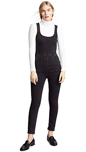 Free People Women's Scarlet Jumpsuit, Black, 10
