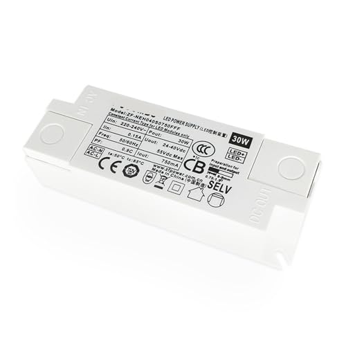 Alimentation LED 30W courant constant transformateur isolation intégrée linéaire