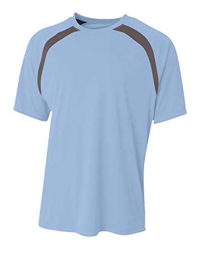 T-shirt Spartan A4 en maille légère et respirante à col rond pour garçon