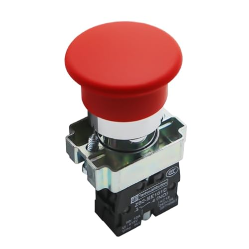 Bouton-poussoir 22 mm 1NO momentané NP2-BE101 commutateur 600V 10A