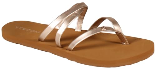 Volcom Easy Breezy Strappy Flat Slide Sandal