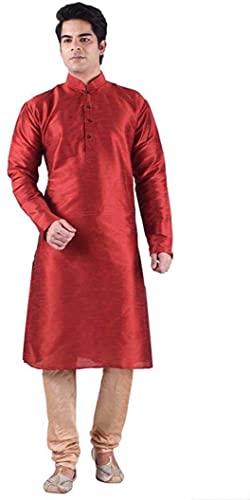 Image of UnM Men's Kurta Churidar Pyjama Set
