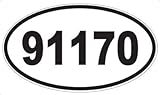 US Decal, Inc. Number 91170 Oval Sticker
