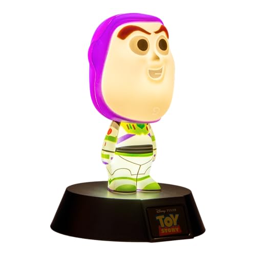 Paladone Buzz Lightyear Icon Light – 11cm Toy Story Character Lamp – Soft Glow Desk or Bedside Light by Paladone - Used condition - Image 4