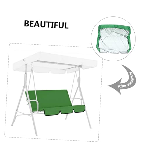 Funda para columpio exterior Happyyami para proteger terrazas y porches del sol 8