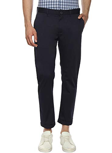 Image of Kolt Solid Evergreen Stretch Khaki in Knight Black (B95 Fit)