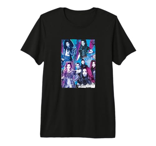 T-shirt Disney Descendants 3 VK pour enfant en coton premium