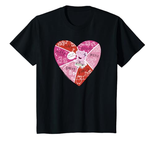 T-shirt Peppa Pig Kids Things That Fill My Heart pour enfant