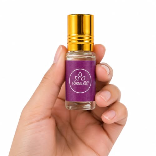 Image of Formless Jannat 3ml Attar Unisex - Premium Exotic Fragrance Oil, Long Lasting Alcohol-Free Perfume, Sweet Floral Fresh Scent, Pocket Size Roll-On, Travel Friendly Daily Wear & Special Occasions