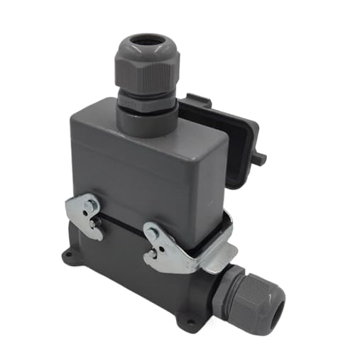 Conector rectangular HDC-HE-010 de 10 pines con molde de canal resistente 4