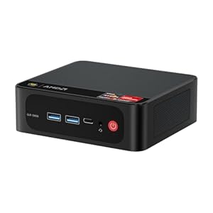 Beelink SER5 Mini PC, AMD Ryzen 5 5560U 4.0GHz 6 cores 12 threads Processors Mini Computer, Pre-installed 16G RAM 500GB SSD Mini Business Gaming Desktop PC