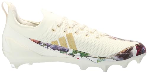 Image of adidas Men's Adizero Ghost, Off White /Gold Metallic /Off White, 4