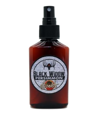 BLACK WIDOW DEER LURES Persimmon Scent 3oz.